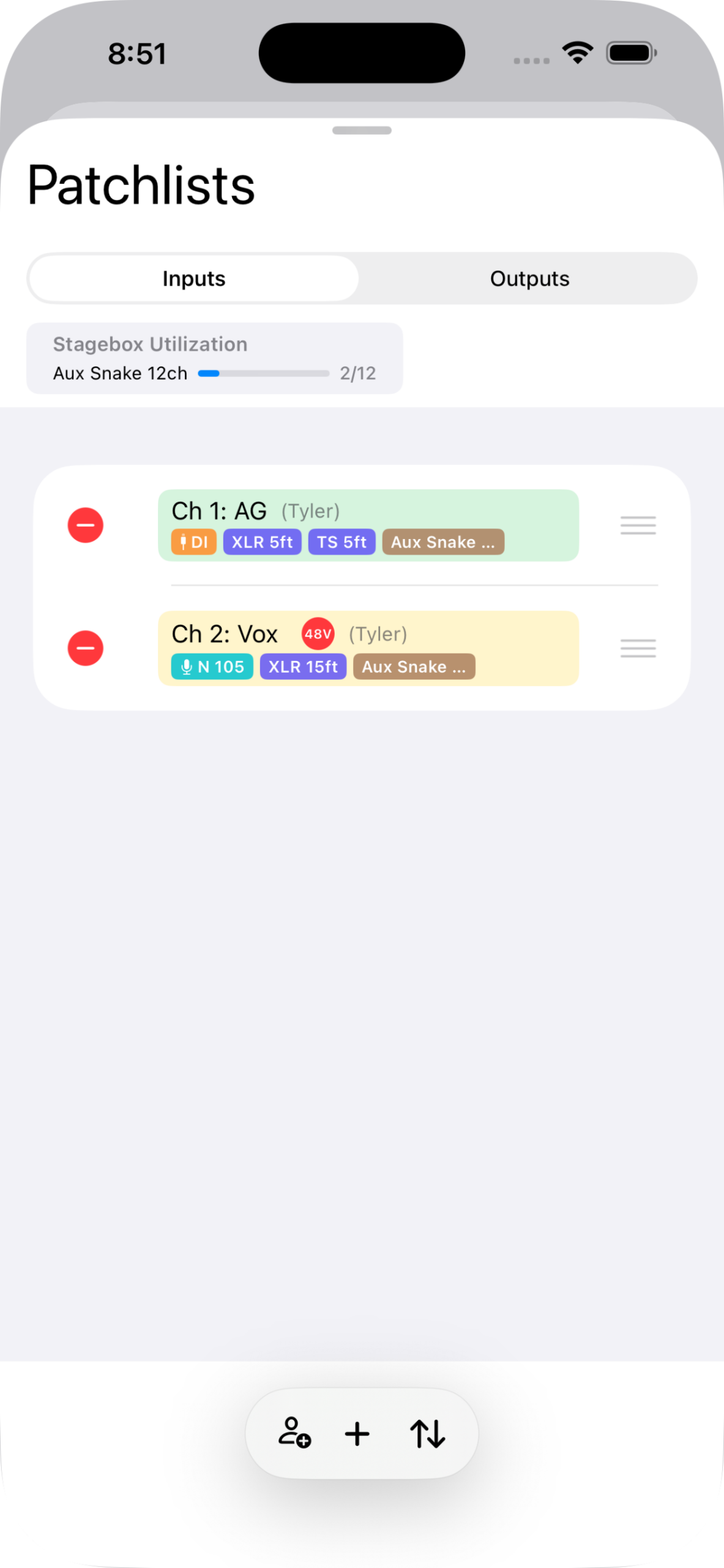 My Music Rider patchlist